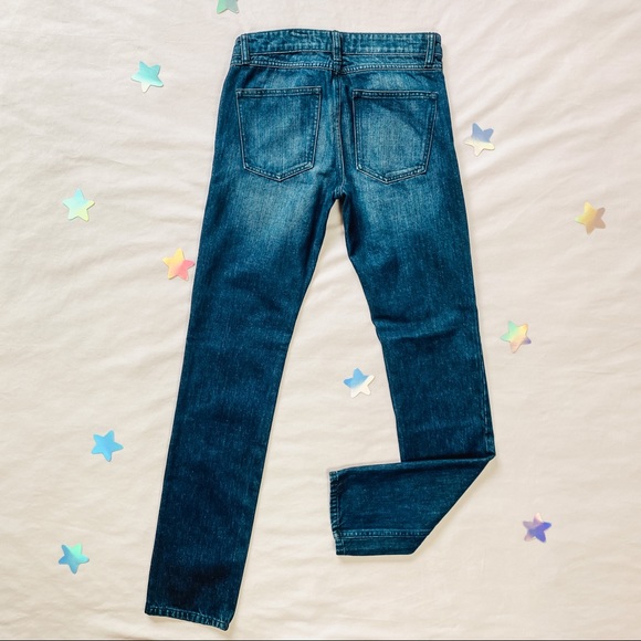 J. Crew Straight Leg Dark Wash Jeans - Picture 2 of 7